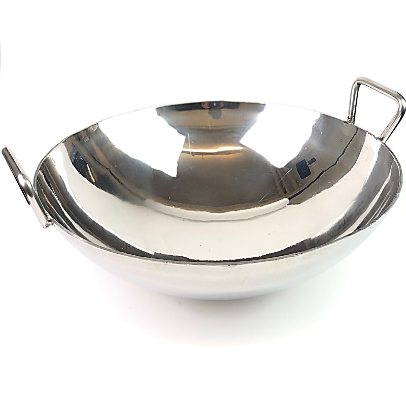 Stainless Steel Karahi 20 Cooksmill