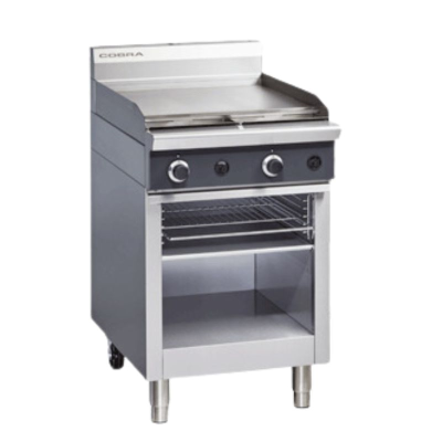 Blue Seal Cobra Series CT6-N 600mm Nat Gas Griddle with Toaster Compartment