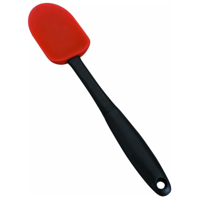 Lacor Silicone Spatula With Rounded Head Red/Black 31 cm