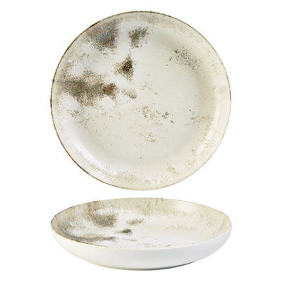 Enigma Sand Low Bowl 22cm