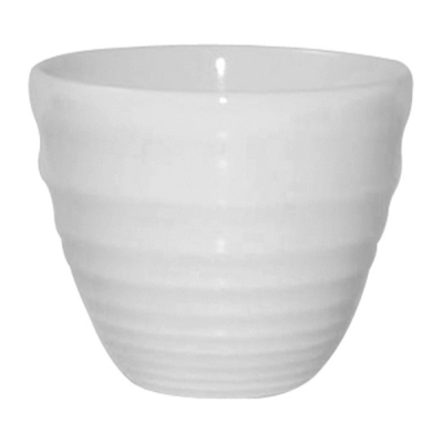 Churchil White Bit On The Side Ripple Chip Mug 10oz