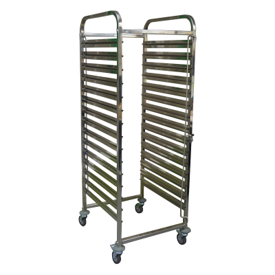 Gastronorm Racking Trolley 15 Tiers for 2/1 GN Pans, or 30 1/1 GN Pans