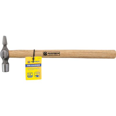 Marksman Pin Hammer with Wood Handle 13'' / 32.5cm