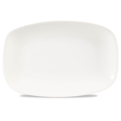 Churchill White Chefs Oblong Plate 9.35"x6.2" (Pack 12)