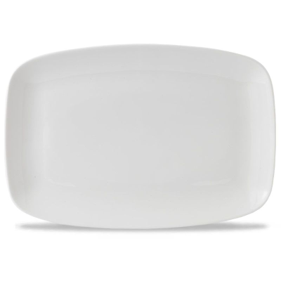 Churchill White Oblong Chefs Plate 13.5" x 9.25" (Pack 6)