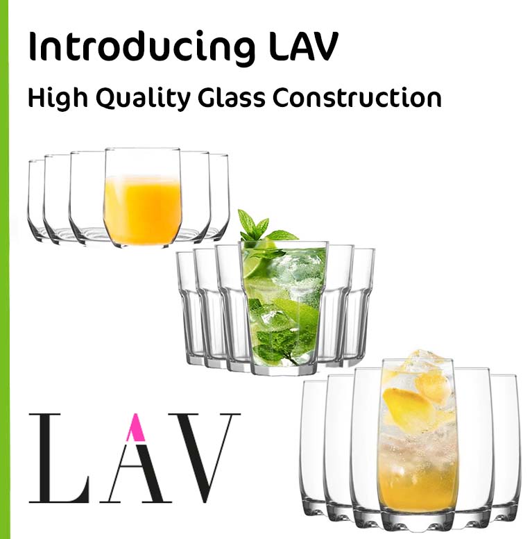 New LAV Glassware