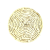 Round Bamboo Mat / Trivet 8"