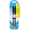 Paper Mate Flexgrip Ultra Retractable Ball Pen Black (Pack 2)