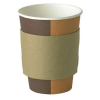 Large Unprinted Coffee Cup Sleeves to fit 10-16oz- Brown (Pack 100)