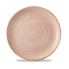 Churchill Stonecast Raw Terracotta Evolve Coupe Plate 10.25"