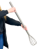 Large Stainless Steel Balloon Whisk Kettle Whip 40"