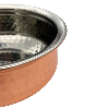 Copper Plated Hammered Handi 15.5cm