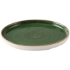 Churchill Stonecast Sorrel Green Walled Plate 10.25" (Pack 6)