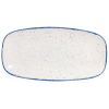 Churchill Stonecast Hints Indigo Chefs Oblong Plate 11.75x6" (Pack 12)