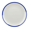 Churchil Retro Blue Coupe Plate 8.6"