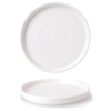 Churchill Vellum Walled Plate 8.67" (Pack 6)