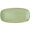 Churchill Stonecast Sage Green Chefs Oblong Plate 11.75x6" (Pack 12)