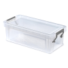 Whitefurze 1.25 Litre Allstore Storage Box with Silver Clamp