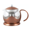 La Cafetière Izmir Glass Tea Infuser, 2-Cup, Copper