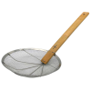 Oriental Wide Mesh Skimmer Spider with Bamboo Handle 10"