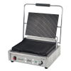 Mercury Single Ribbed Contact Grill with Digital Timer 2.2kW