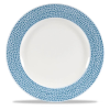 Churchill Isla Spinwash Ocean Blue Plate 8.25" (Pack 12)