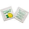 Lemon Scented Fresh Wipe in Plastic Sachet Hot/Cold Use (Pack 100)