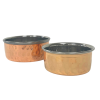 Straight Sided Copper Hammered Ramekin 8.5cm