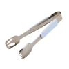 Genware Plastic Handle Buffet Tongs White