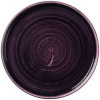 Churchill Stonecast Patina Deep Purple Walled Plate 8.25" (Pack 6)