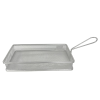 Serving 18/10 Stainless Steel  Fish Basket 26x13x4.5cm