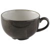 Churchill Stonecast Patina Iron Black Cappuccino Cup 12oz (Pack 12)