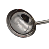 Stainless Steel Fry Padle with Wooden Handle No5 10cm