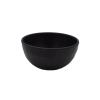 Melamine Hammered Black Serving Bowl 14cm