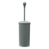 Loop Toilet Brush and Holder Set Grey