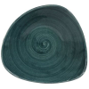 Churchill Stonecast Patina Rustic Teal Lotus Bowl 9.25" (Pack 12)