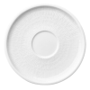 Schonwald Shiro White Embossed Combi Saucer Round 17cm (Pack 12)