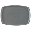 Churchill Emerge Seattle Grey Oblong Plate 8.75x6" (Pack 6)