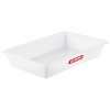 Araven 5 Ltr White Food Storage Tray 435 x 285 x 80(d)mm