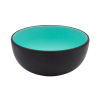 Melamine Black Blue Serving Bowl 14.5cm