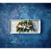 Genware Terra Porcelain Seafoam Narrow Rectangular Platter 31 x 14cm (Pack 6)