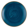 Churchill Stonecast Java Blue Evolve Coupe Plate 6.5" (Pack 12)