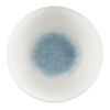 Churchill Raku Topaz Blue Bamboo Deep Coupe Plate 9.88" (Pack 12)