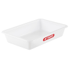 Araven 3 Ltr White Food Storage Tray 345 x 235 x 75(d)mm