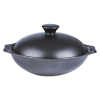 Cast Iron Effect Wok Bowl With Lid 20oz/580ml