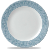 Churchill Isla Spinwash Ocean Blue Profile Footed Plate 9.13" (Pack 12)