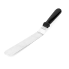 Black Handle Crancked Spatula 12"x1.50" Blade