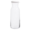 LAV Fonte Glass Carafe White Lid 40.5oz / 1200ml