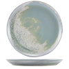 Genware Terra Porcelain Seafoam Coupe Plate 27.5cm