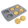 Non Stick 6 Cup Tart Pan (37.3 x 26.1cm / 14.7 x 10.3")